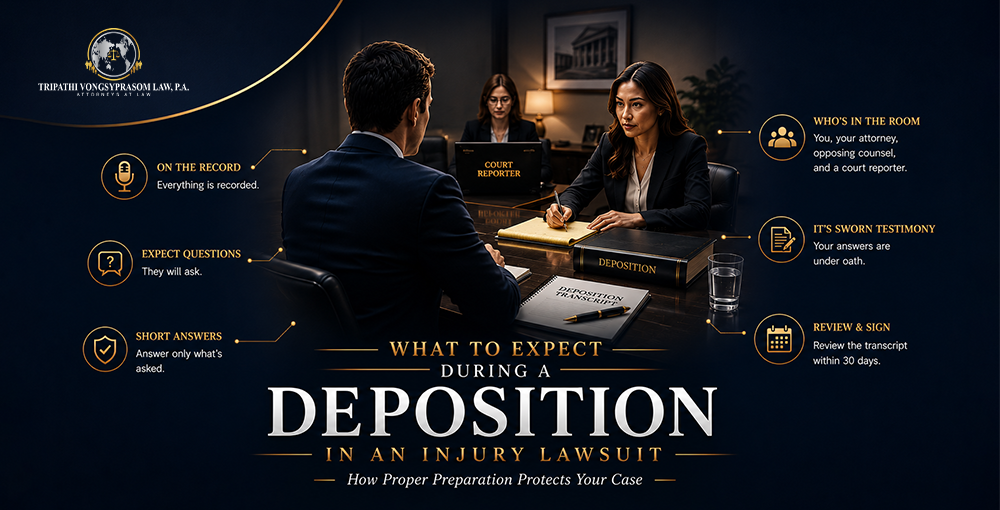 What to Expect During a Deposition in an Injury Lawsuit